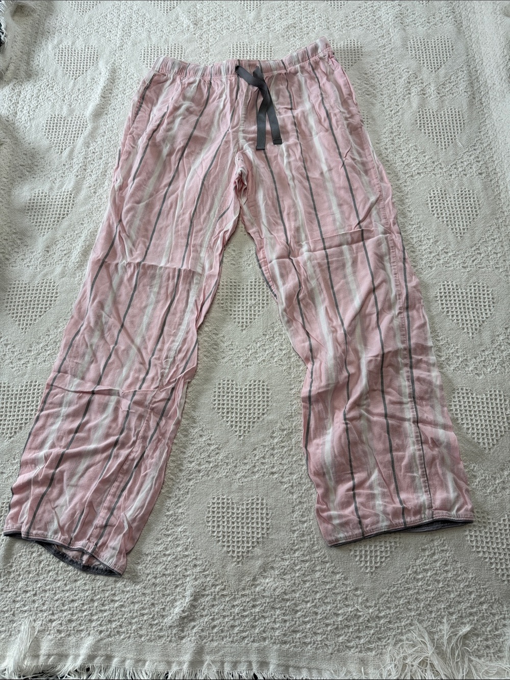 Victoria’s Secret Pastel Pink Plaid PJ Pants (S)
